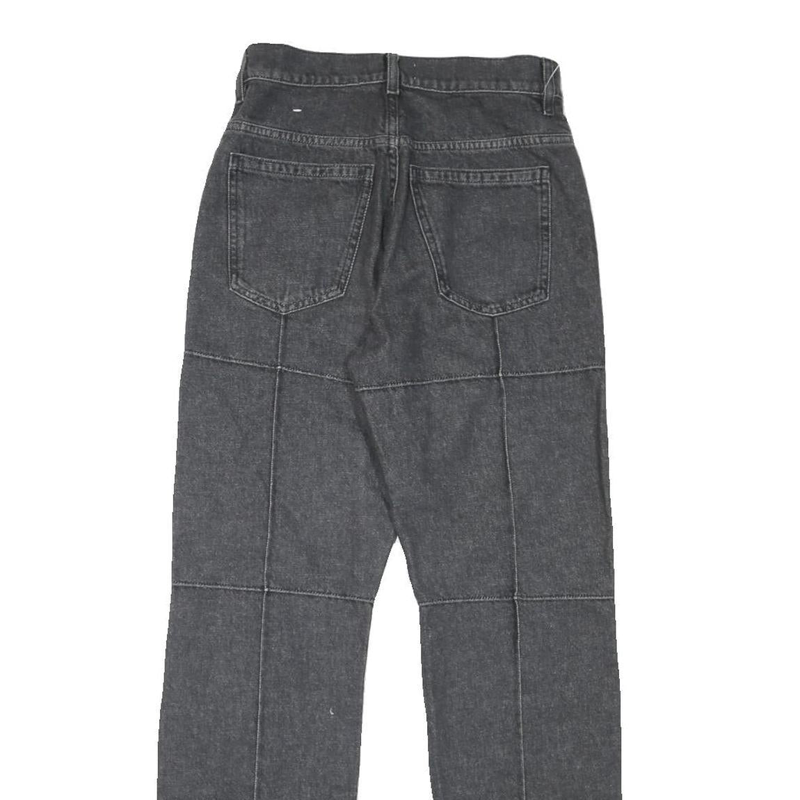 & OTHER STORIES Womens Jeans Black Regular Straight Denim Medium W26 L30 Panel