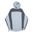 MAMMUT Womens Blue Grey Nylon Outdoor Jacket S Zip Hooded Colourblock