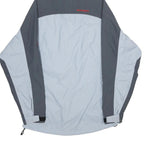 MAMMUT Womens Blue Grey Nylon Outdoor Jacket S Zip Hooded Colourblock