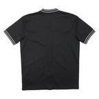 FSBN Reckless Baseball Mens Jersey Black USA Button Neck S