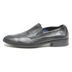 COLE HAAN Mens Leather Black Slip-On Loafers UK 10 Classic Formal Smart Shoes