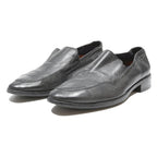 COLE HAAN Mens Leather Black Slip-On Loafers UK 10 Classic Formal Smart Shoes