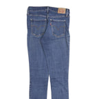 LEVI'S 311 Womens Jeans Blue Slim Skinny Denim Medium W27 L32 Classic Zip