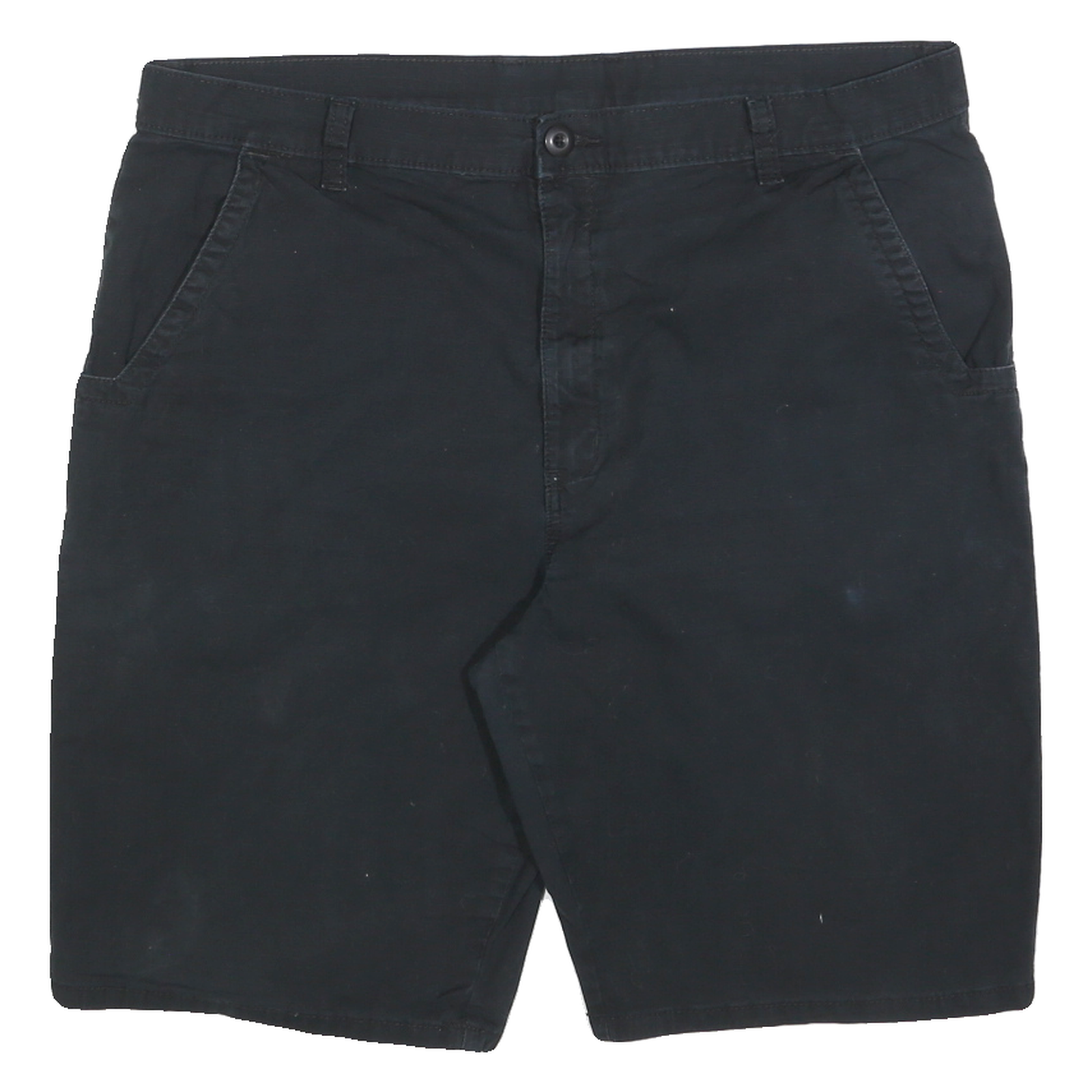 DICKIES Mens Black Casual Shorts XL W38 Cotton Blend Straight Fit Workwear