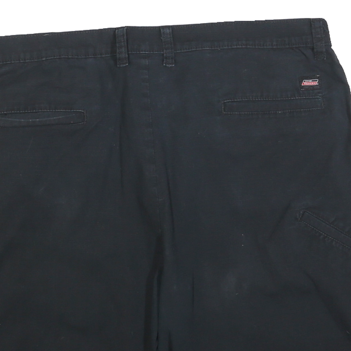 DICKIES Mens Black Casual Shorts XL W38 Cotton Blend Straight Fit Workwear