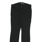 CARHARTT Womens Black Slim Fit Skinny Denim Raw W28 L29 Stretch Cotton Blend