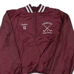 HOLLOWAY Hockey Womens Pullover Jacket Maroon XL