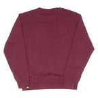 ELLESSE Womens Sweatshirt Maroon Crew Neck UK 8