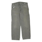 DICKIES Mens Regular Fit Straight Leg Denim Grey W36 L27 Workwear Zip Fly Pants