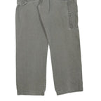 DICKIES Mens Regular Fit Straight Leg Denim Grey W36 L27 Workwear Zip Fly Pants