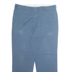 DICKIES Chino Workwear 874 Mens Trousers Blue Regular Straight W38 L30