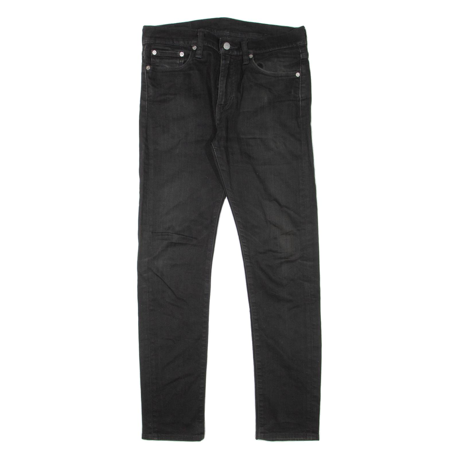 LEVI'S 510 Jeans Mens Black Slim Skinny W31 L29