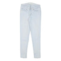 LEVI'S 711 Womens Slim Skinny Denim Light Blue W24 L25 Zip Fastening