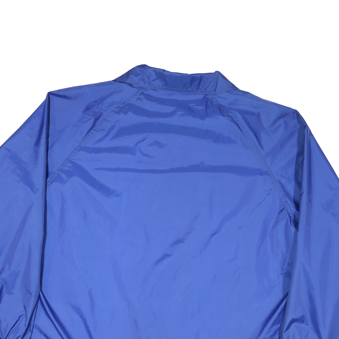SPORTS TEK Mens Blue Kentucky Mustang Button Jacket XL Nylon Plain Lightweight