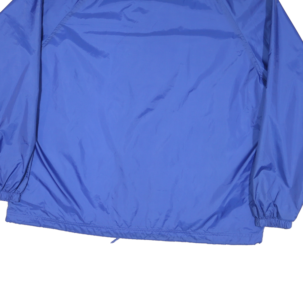 SPORTS TEK Mens Blue Kentucky Mustang Button Jacket XL Nylon Plain Lightweight