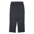 DICKIES Mens Regular Fit Black Cotton Blend Trousers W31 L28 Workwear Zip