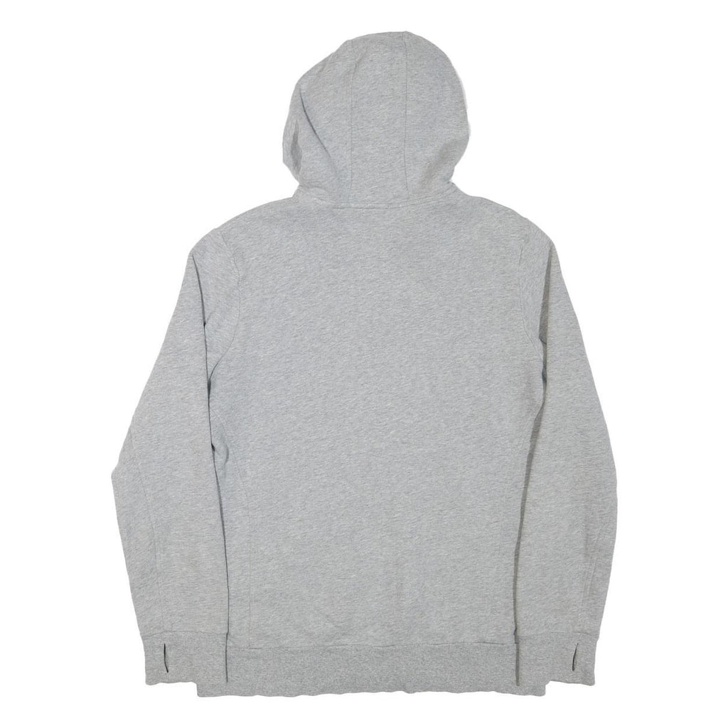 ADIDAS Womens Grey Pink Purple Full Zip Hoodie L Cotton Blend Casual Activewear