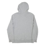 ADIDAS Womens Grey Pink Purple Full Zip Hoodie L Cotton Blend Casual Activewear