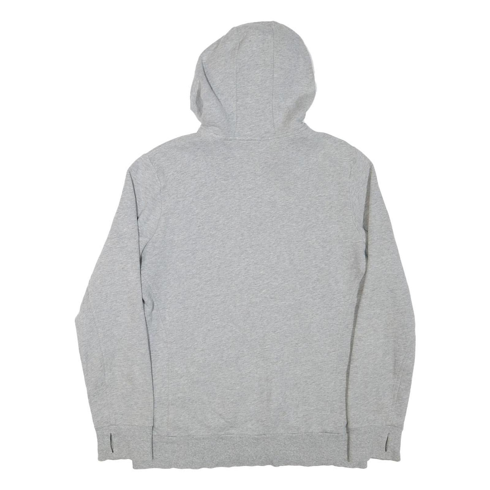 ADIDAS Womens Grey Pink Purple Full Zip Hoodie L Cotton Blend Casual Activewear