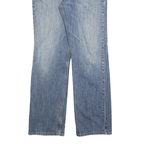 CARHARTT Mens Jeans Blue Relaxed Straight Denim Medium W32 L34 Workwear Zip