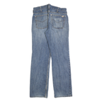 CARHARTT Mens Jeans Blue Relaxed Straight Denim Medium W32 L34 Workwear Zip