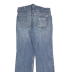 CARHARTT Mens Jeans Blue Relaxed Straight Denim Medium W32 L34 Workwear Zip