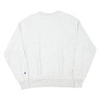 CHAMPION Mens Grey Cannon Beach Crew Neck M Cotton Blend Sweatshirt Pullover