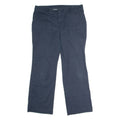 DICKIES Workwear Womens Trousers Blue Regular Straight W34 L28