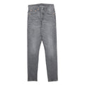 LEVI'S 501S Womens Slim Grey Denim Medium W24 L30 Slim Fit Zip Jeans