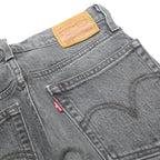 LEVI'S 501S Womens Slim Grey Denim Medium W24 L30 Slim Fit Zip Jeans