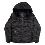 NAUTICA Insulated Womens Puffer Coat Black Hooded L