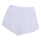 NIKE Womens White Casual Shorts L W36 Lightweight Polyester