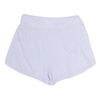 NIKE Womens White Casual Shorts L W36 Lightweight Polyester