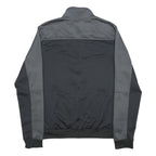 NIKE Mens Black & Dark Grey Sports Zip Jacket S Polyester Track Top