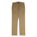 CHAPS Mens Cotton Blend Beige Regular Fit Straight Leg Trousers W32 L33