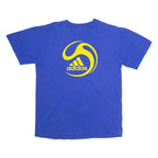 ADIDAS Mens T-Shirt Blue M