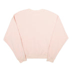 CHAMPION Womens Pink Crew Neck M Sweatshirt Long Sleeve Logo Pullover