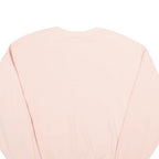 CHAMPION Womens Pink Crew Neck M Sweatshirt Long Sleeve Logo Pullover