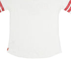 NFL Mens White & Red San Francisco 49ers Graphic T-Shirt L Short Sleeve Crew