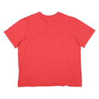 NIKE Mens Red Reds Know October Graphic T-Shirt 2XL Short Sleeve Crew Neck