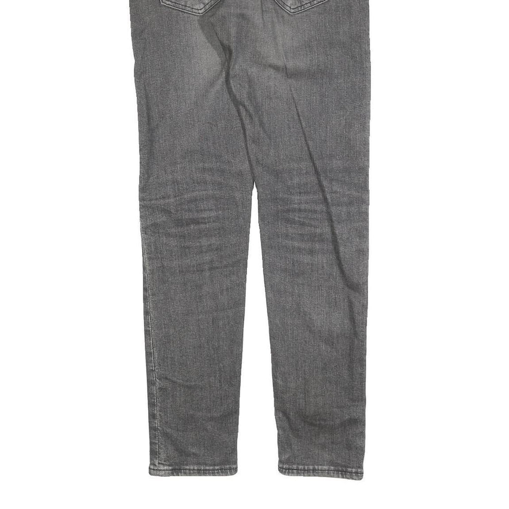 LEVI'S 512 BIG E Mens Grey Slim Skinny Denim Medium W28 L32 Zip Cotton Blend