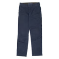 DICKIES Workwear Womens Trousers Blue Slim Tapered W28 L28