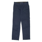 DICKIES Workwear Womens Trousers Blue Slim Tapered W28 L28