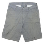 CARHARTT Mens Grey Casual Shorts Size M W34 Durable Workwear Pockets