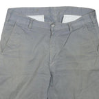 CARHARTT Mens Grey Casual Shorts Size M W34 Durable Workwear Pockets
