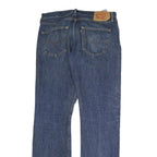 LEVI'S 501 Mens Blue Slim Straight Denim Medium W34 L34 Classic Fit Jeans