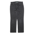 LAUREN RALPH LAUREN Womens Jeans Black Regular Straight Denim W30 L30 Cotton