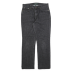 LAUREN RALPH LAUREN Womens Jeans Black Regular Straight Denim W30 L30 Cotton