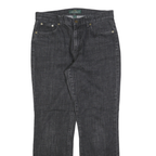 LAUREN RALPH LAUREN Womens Jeans Black Regular Straight Denim W30 L30 Cotton