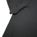 POLO RALPH LAUREN Mens Black Short Sleeve Plain XL Cotton Blend Polo Shirt